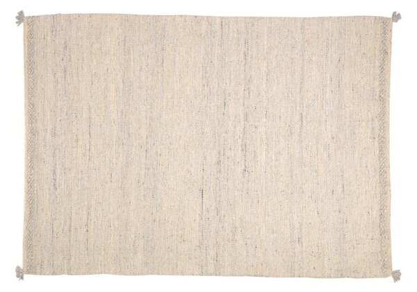 Krémový koberec s příměsí vlny 160x230 cm Carime – Kave Home