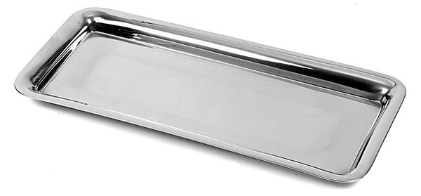 Tác z nerezové oceli 17x38,5 cm Long – Orion