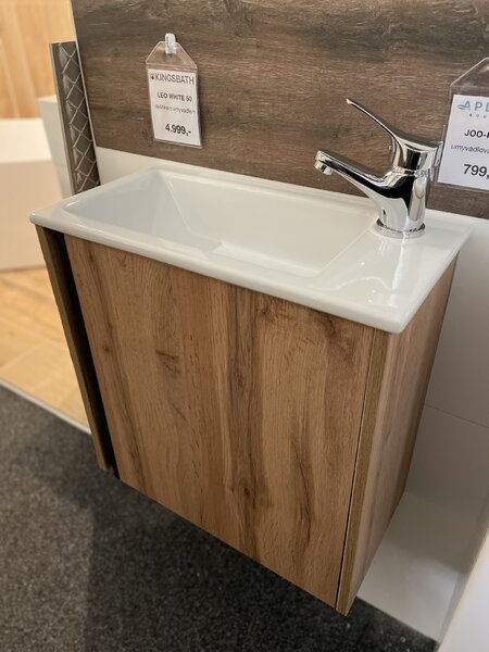 Lavedo Leo Wotan Oak 50 koupelnová skříňka s umyvadlem