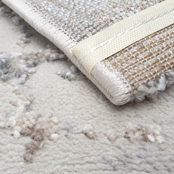 Medipa (Merinos), Kusový koberec Bellavista 280-25 beige/grey, 80x150, béžová, obývací pokoj