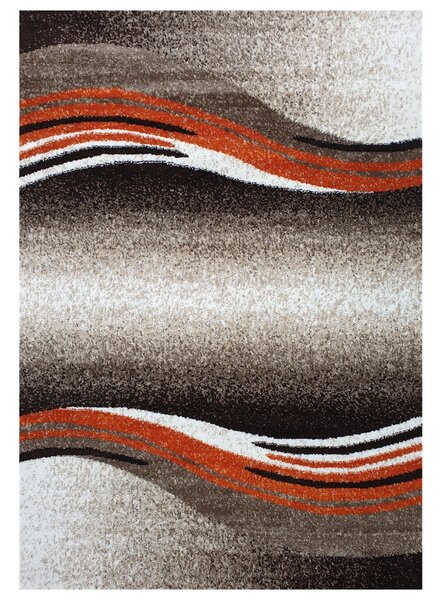 Spoltex, Kusový koberec Enigma New 307-78 orange, 80x150, oranžová, kancelář