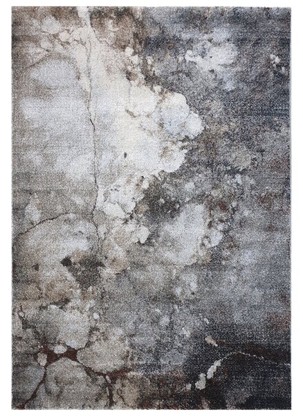 Spoltex, Kusový koberec Universe 841-86 grey/beige, 120x170, šedá, obývací pokoj