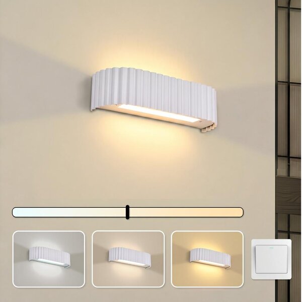 Brilagi - LED Nást. svít. FALCON MODERN LED/10W/230V 30 cm 3000/4500/6000K bílá