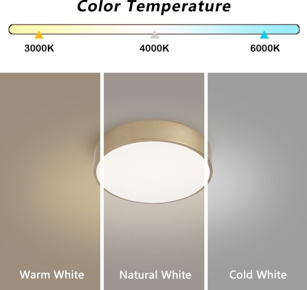 BRILAGI - LED Stmívatelné strop. svítidlo POOL LED/24W/230V pr. 20 cm zlatá + DO