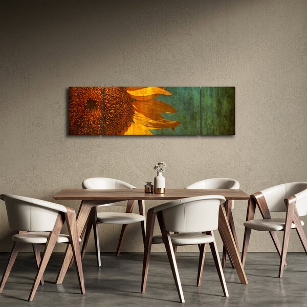 Obraz - Slunečnice (170x50 cm)