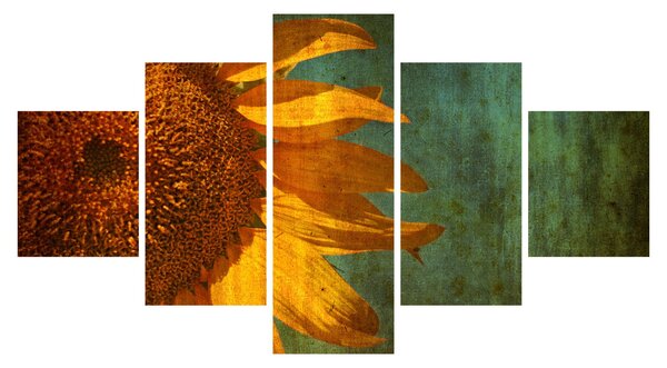 Obraz - Slunečnice (125x70 cm)