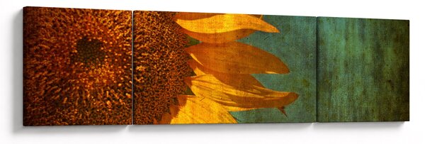 Obraz - Slunečnice (170x50 cm)