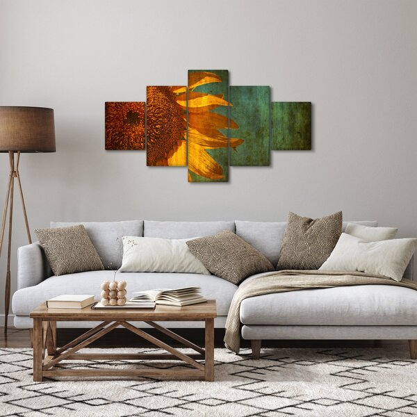 Obraz - Slunečnice (125x70 cm)