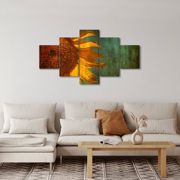 Obraz - Slunečnice (125x70 cm)