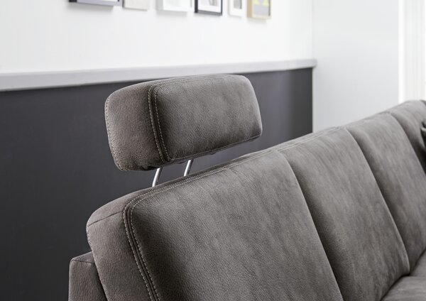 SEDACÍ SOUPRAVA, textil, šedá Beldomo System - Sedací soupravy