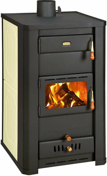 Vodní kamna na dřevo Prity S3W21 5 + 21 kw EEK-A