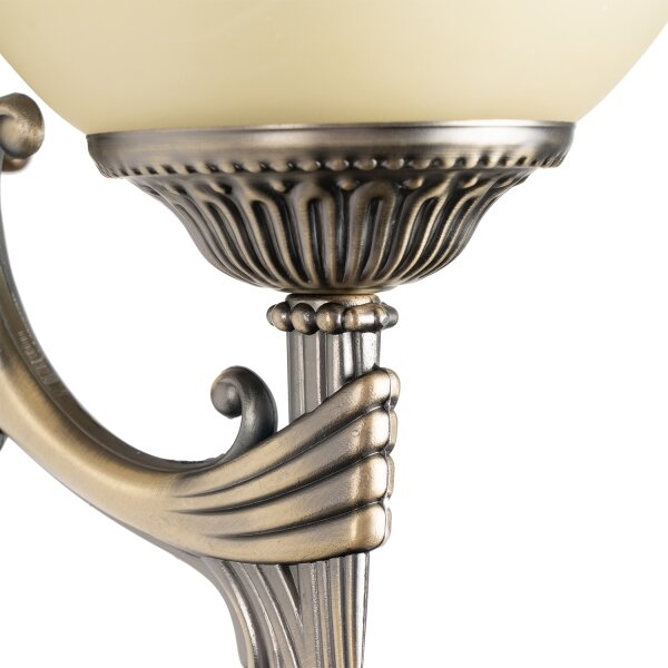 Brilagi - Nástěnná lampa DAHLIA 1xE27/40W/230V mosaz