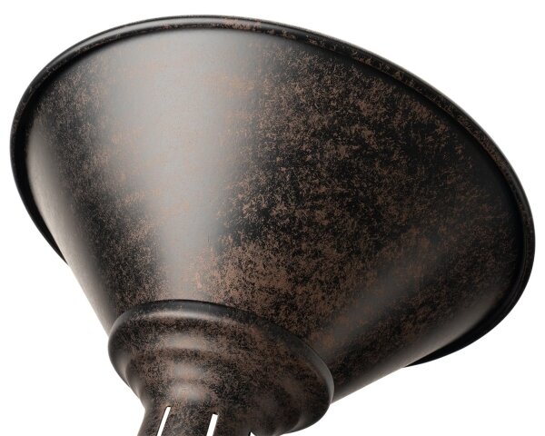 Brilagi - Nástěnná lampa FORGE 1xE27/60W/230V černá