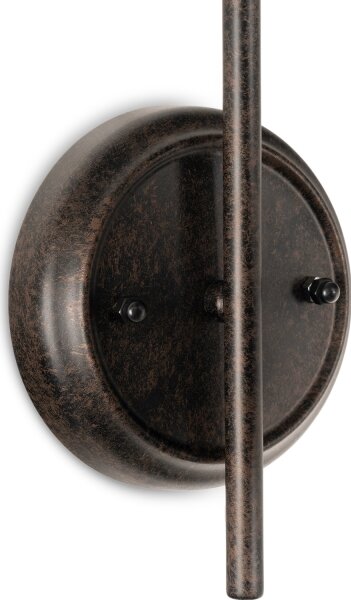 Brilagi - Nástěnná lampa FORGE 1xE27/60W/230V černá