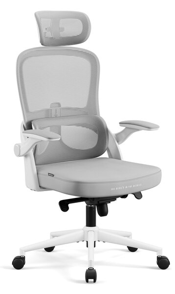 Ergonomická kancelářská židle světle šedá Diablo V-Light