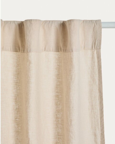 Béžový bavlněný závěs 140x270 cm Nolira – Kave Home