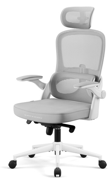 Ergonomická kancelářská židle světle šedá Diablo V-Light