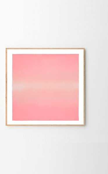 The Poster Club Plakát Pink Interstellar by Anne Nowak 50x50 cm