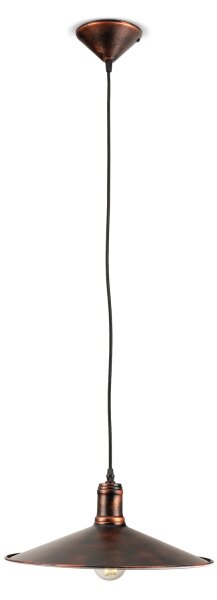 Brilagi - Lustr na lanku FORGE 1xE27/60W/230V pr. 36 cm hnědá