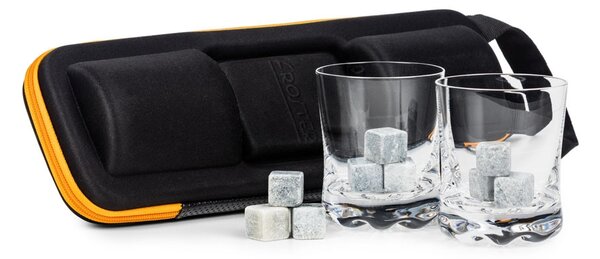 Sada na whisky – 2 křišťálové sklenice & chladicí kameny - 959 - 381 - 372 - 389