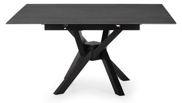 Rozkládací jídelní stůl s přídavnou deskou s deskou z kamene 90x150 cm Arlene – Marckeric
