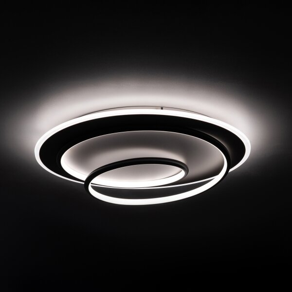 BRILAGI - LED Stm stropní svítidlo FLARE LED/70W/230V pr. 50 cm bílá/černá + DO