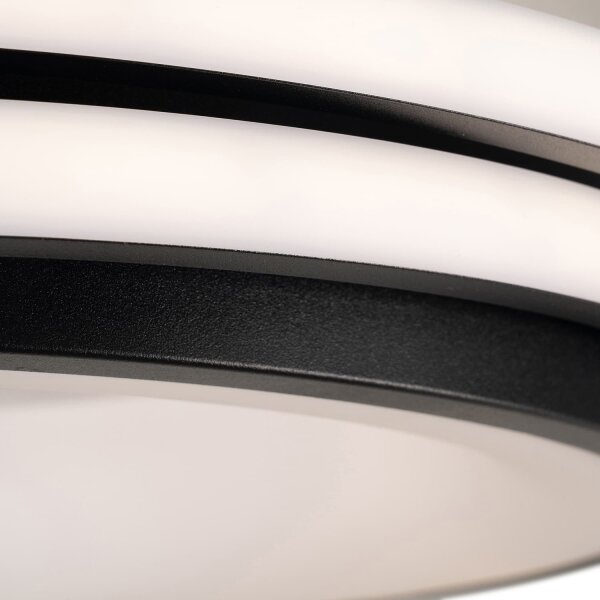 BRILAGI - LED Stm stropní svítidlo FLARE LED/84W/230V 47x51 cm černá + DO