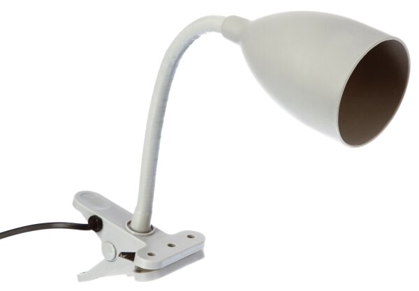 Atmosphera - Lampa s klipem SILY 1xE14/7W/230V šedá