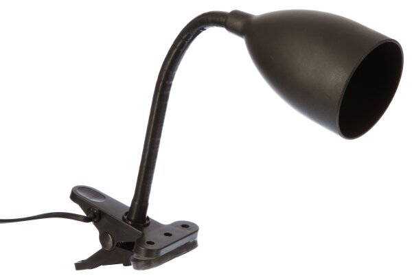 Atmosphera - Lampa s klipem SILY 1xE14/7W/230V černá
