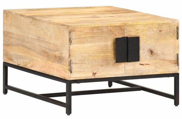 Konferenční stolek 67 x 67 x 45 cm masivní mangovníkové dřevo 320375