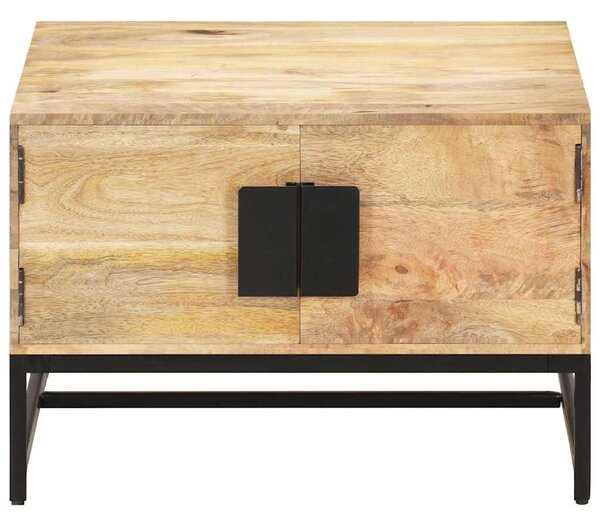 Konferenční stolek 67 x 67 x 45 cm masivní mangovníkové dřevo 320375