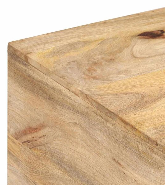 Konferenční stolek 67 x 67 x 45 cm masivní mangovníkové dřevo 320375