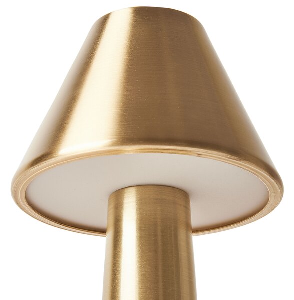 Sada 2 LED bezdrátových stolních lamp JOANES se stmívačem Kov Zlatá