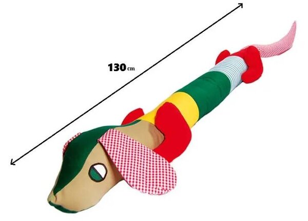 Jezevčík 130 cm (Textilní jezevčík - zarážka proti průvanu)