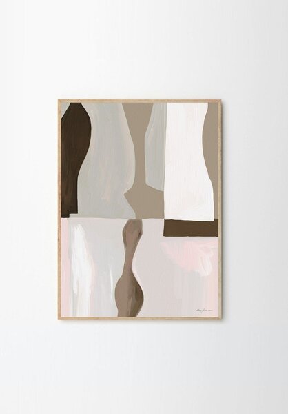 Plakát 50x70 cm Pastels en Forme – Anna Johansson – The Poster Club