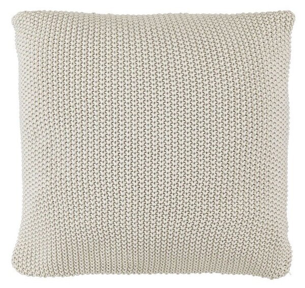 Designový dekorační polštářek Nordic Knit by Marc O´Polo, 50x50 cm, Oatmeal