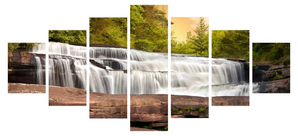 Obraz vodopádu (210x100 cm)