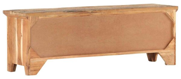 TV stolek 120 x 30 x 40 cm masivní akácie a recyklované dřevo 320380