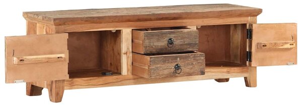 TV stolek 120 x 30 x 40 cm masivní akácie a recyklované dřevo 320380