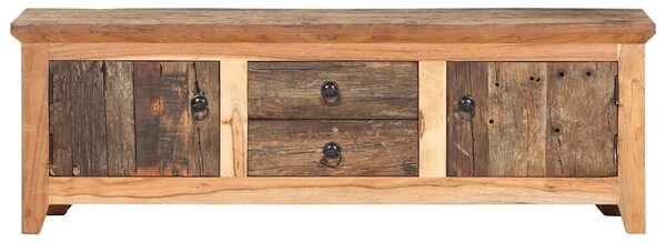 TV stolek 120 x 30 x 40 cm masivní akácie a recyklované dřevo 320380