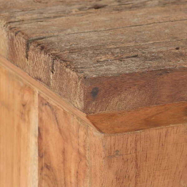 TV stolek 120 x 30 x 40 cm masivní akácie a recyklované dřevo 320380