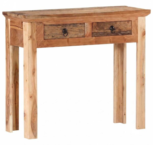 Konzolový stolek 90,5x30x75 cm masivní akácie recyklované dřevo 320381