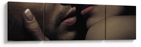 Obraz - Polibek (170x50 cm)
