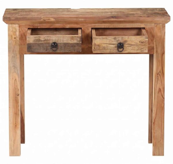 Konzolový stolek 90,5x30x75 cm masivní akácie recyklované dřevo 320381