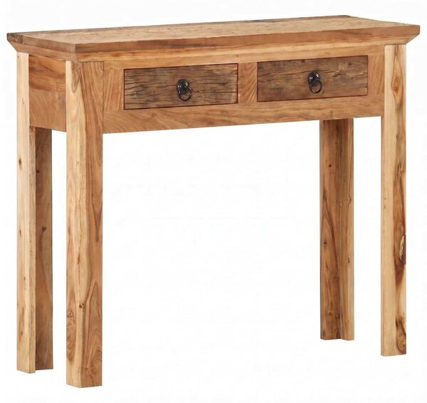 Konzolový stolek 90,5x30x75 cm masivní akácie recyklované dřevo 320381