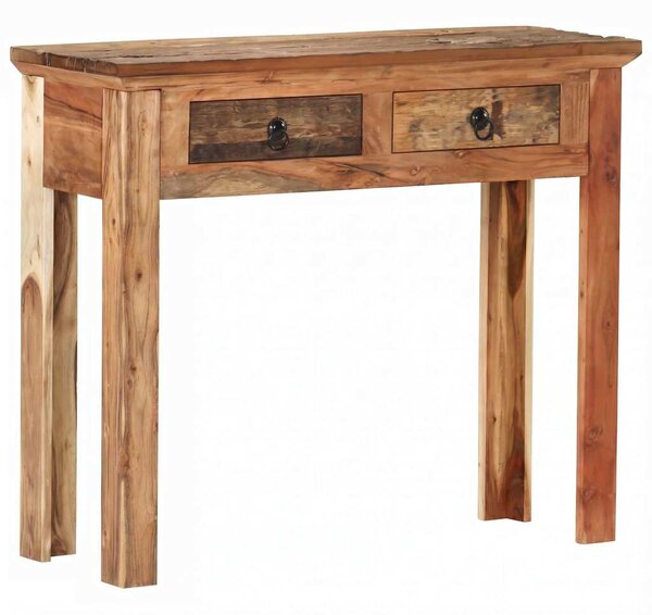 Konzolový stolek 90,5x30x75 cm masivní akácie recyklované dřevo 320381