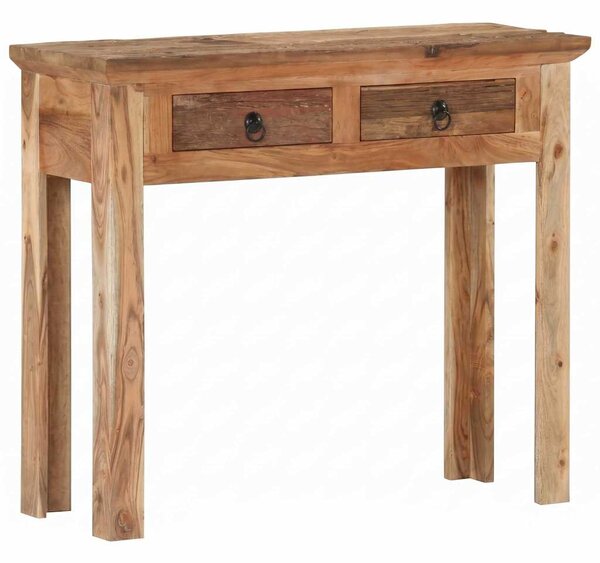 Konzolový stolek 90,5x30x75 cm masivní akácie recyklované dřevo 320381