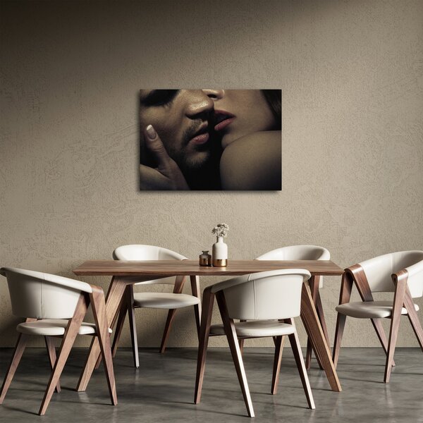 Obraz - Polibek (70x50 cm)