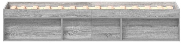 Rám postele šedý sonoma 100 x 200 cm 3203836