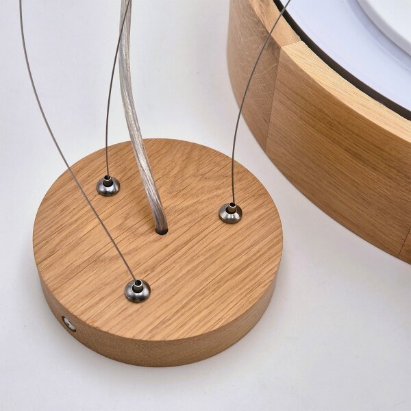 Brilagi - LED RGBW Stmív. lustr CARVALHO 2xE27/9W/230V Wi-Fi dub pr. 37 cm